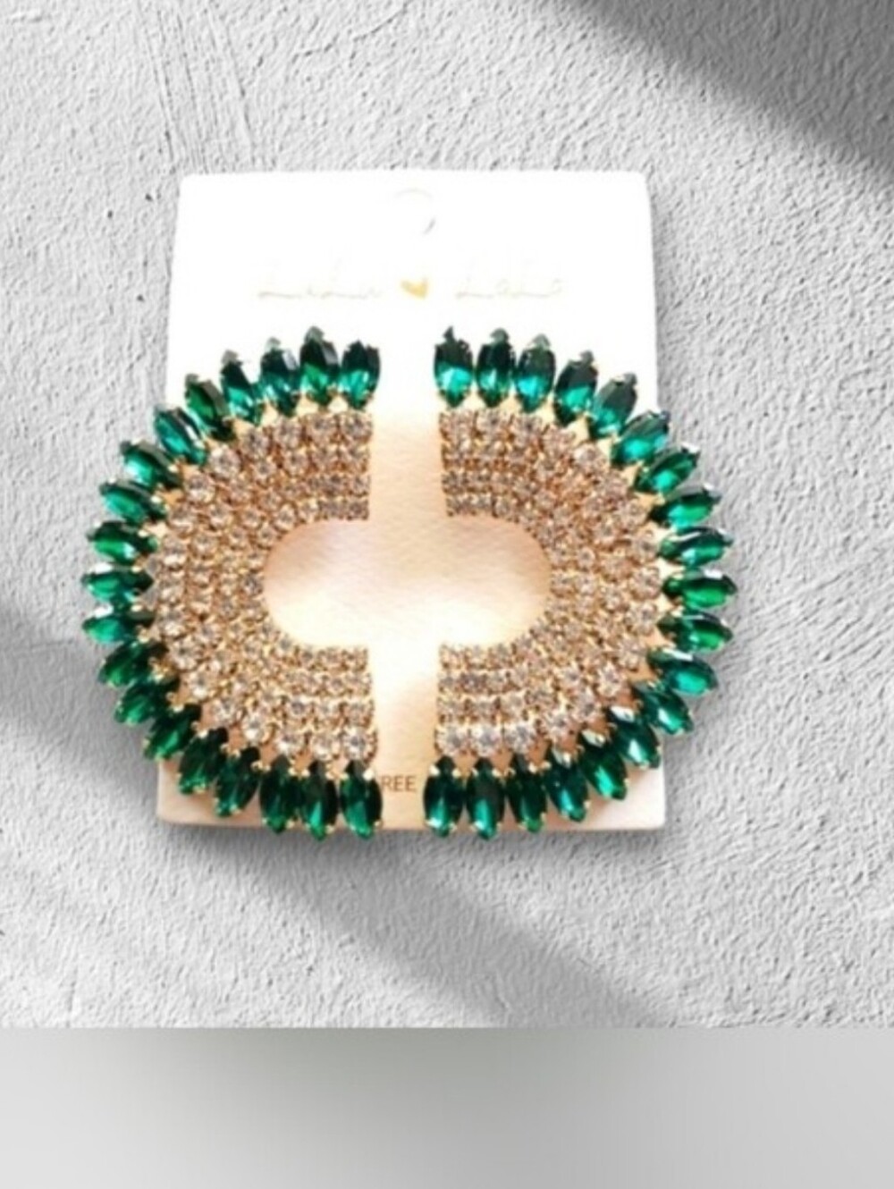 Marquise Crescent Earrings